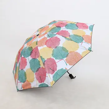 Three Folding Umbrella For Women Anti-UV Windproof Rain Umbrella Modish Female Girl Parasol Pocket Umbrellas
Three Folding Umbrella For Women Anti-UV Windproof Rain Umbrella Modish Female Girl Parasol Pocket Umbrellas