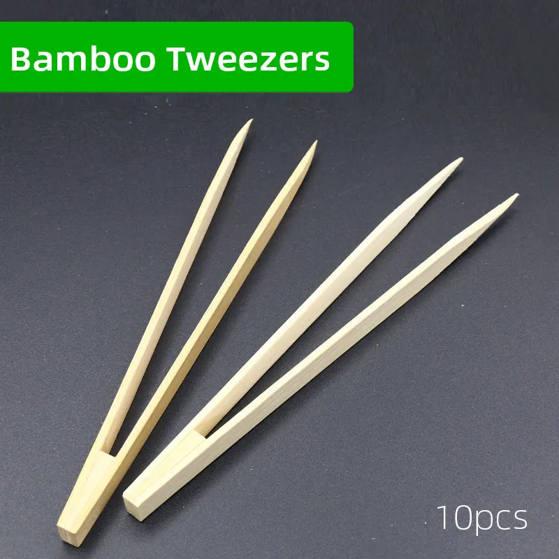 10pcs Pointy Tip Bamboo Straight Tweezer Tea Tong Handy Tool Tea Tweezer Bacon Tea Clip Tongs Kitchen Salad Food Toast
10pcs Pointy Tip Bamboo Straight Tweezer Tea Tong Handy Tool Tea Tweezer Bacon Tea Clip Tongs Kitchen Salad Food Toast