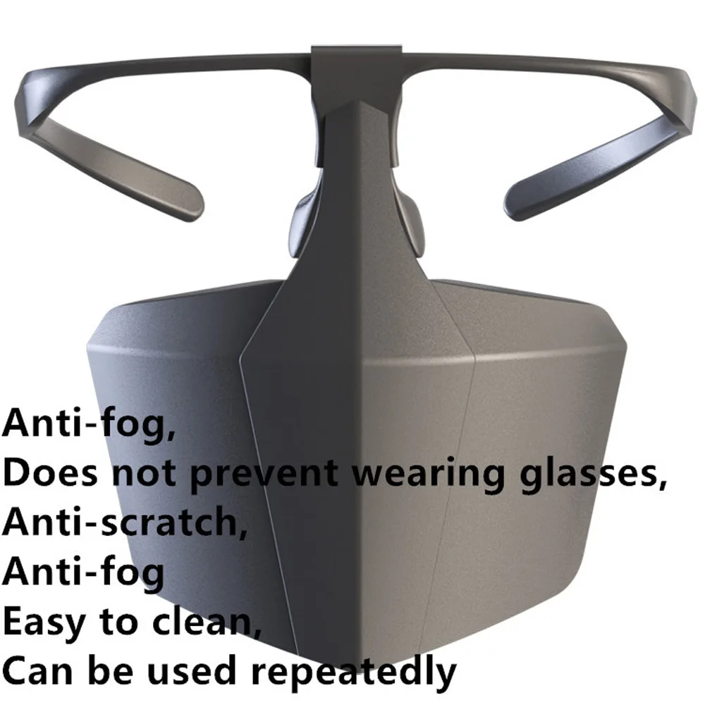 Anti-fog Splash-proof Dust-proof Face-protective Cover Anti Saliva Reusable Anti Glasses Mist Outdoor Travel Personal Protection Anti-fog Splash-proof Dust-proof Face-protective Cover Anti Saliva Reusable Anti Glasses Mist Outdoor Travel Personal Protection