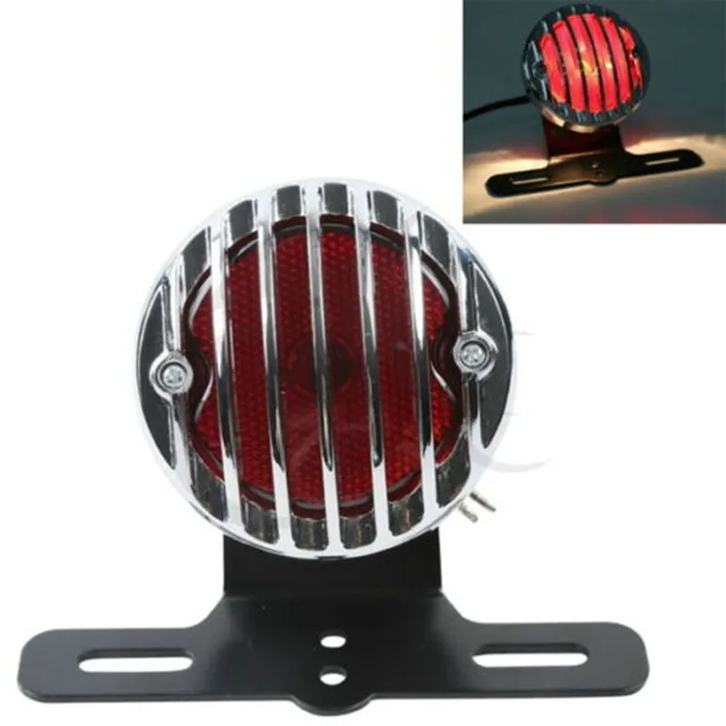 Motorcycle LED Tail Light License Plate Bracket For Harley Bobber Chopper Rat Hot Custom Black/Chrome
Motorcycle LED Tail Light License Plate Bracket For Harley Bobber Chopper Rat Hot Custom Black/Chrome