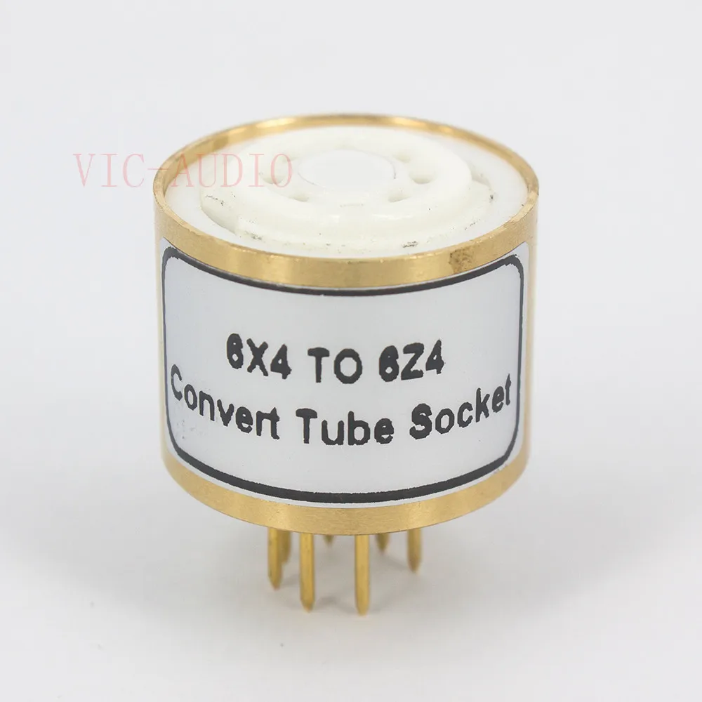 1 шт. 6X4 (вверху) до 6Z4 (снизу) 7 штифтов Электронная Трубная розетка DIY звуковая
