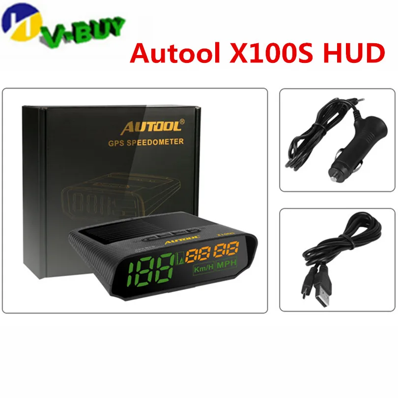 Универсальный Автомобильный дисплей AUTOOL X100 X100S Autos HUD Headup Многофункциональный