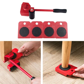 5pcs Household Moving Hand Tool Sets Pro Furniture Transport Lifter Tool Set Heavy Objects Moving Device for Sofa Beds Bookcases
5pcs Household Moving Hand Tool Sets Pro Furniture Transport Lifter Tool Set Heavy Objects Moving Device for Sofa Beds Bookcases