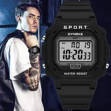 Fashion Outdoor Men's Sport Watch Digital Multifunction Alarm Clock Chrono 5Bar Waterproof Back Light Square Screen reloj hombre
Fashion Outdoor Men's Sport Watch Digital Multifunction Alarm Clock Chrono 5Bar Waterproof Back Light Square Screen reloj hombre