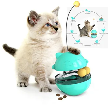 Cats Leaky Ball Pet Toy Food Ball Interactive Toy Improvement IQ Treatment Dispenser Cat Play Pet Toy For Cat Eating
Cats Leaky Ball Pet Toy Food Ball Interactive Toy Improvement IQ Treatment Dispenser Cat Play Pet Toy For Cat Eating