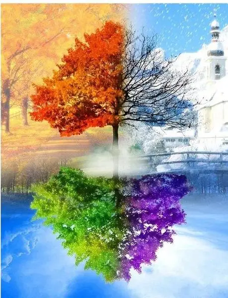 GATYZTORY Diamond Painting Love Tree Four Seasons Colorful DIY Mosaic Painting Home Decoration Gift
GATYZTORY Diamond Painting Love Tree Four Seasons Colorful DIY Mosaic Painting Home Decoration Gift