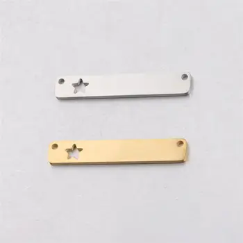 2 PCs New Stainless Steel Connectors Rectangle & Gold Star Cactus Multishape Hollow Jewelry Making DIY Supplies 35 x 6mm
2 PCs New Stainless Steel Connectors Rectangle & Gold Star Cactus Multishape Hollow Jewelry Making DIY Supplies 35 x 6mm