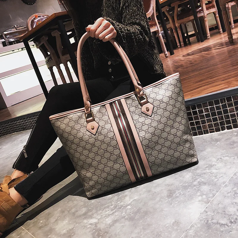 Big Bag Women's 2020 New Style Korean-style Versatile Large Capacity Shoulder Bag Personalized & Creative Fashion Printed Handba
Big Bag Women's 2020 New Style Korean-style Versatile Large Capacity Shoulder Bag Personalized & Creative Fashion Printed Handba