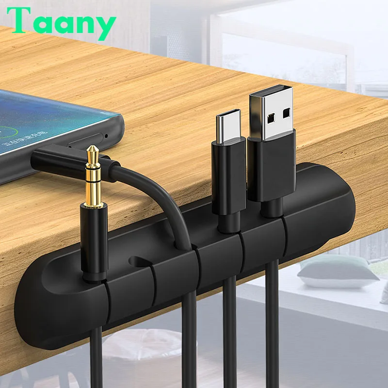 Cable Holder Silicone Cable Organizer Flexible USB Winder Management Clips Holder For Mouse Keyboard Earphone Wire Organizer
Cable Holder Silicone Cable Organizer Flexible USB Winder Management Clips Holder For Mouse Keyboard Earphone Wire Organizer