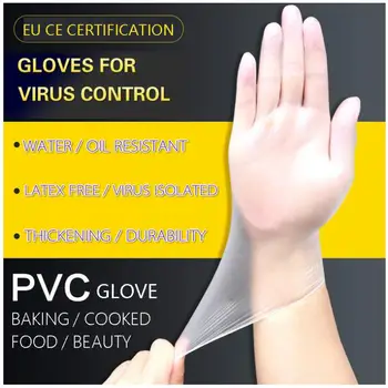100 Sets Of Pvc Protective Gloves Chemical Experiment Anti-allergy Transparent Disposable Safety Gloves
100 Sets Of Pvc Protective Gloves Chemical Experiment Anti-allergy Transparent Disposable Safety Gloves