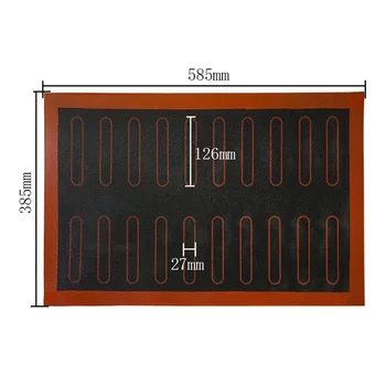 Eclair Baking Mat Heat-resistant Non-stick Silicone Baking Sheet Kitchen Tool Bakeware Liner for Dessert Shop Restaurant Home
Eclair Baking Mat Heat-resistant Non-stick Silicone Baking Sheet Kitchen Tool Bakeware Liner for Dessert Shop Restaurant Home
