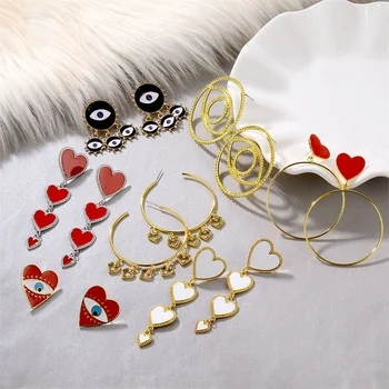 IPARAM Statement Ladies Big Earrings 2019 Geometric Eyes Lips Metal Geometry Dangle Drop Earrings Fashion Charm Boho Jewelry
IPARAM Statement Ladies Big Earrings 2019 Geometric Eyes Lips Metal Geometry Dangle Drop Earrings Fashion Charm Boho Jewelry