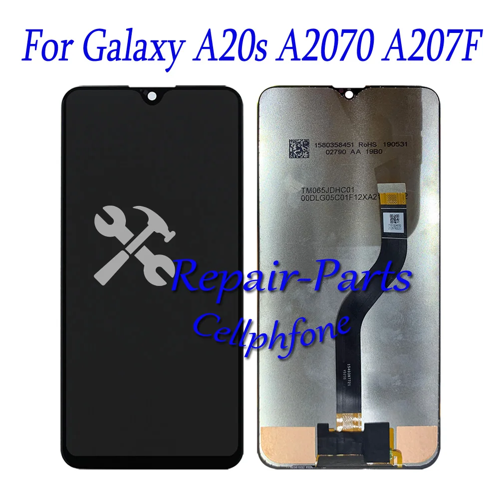 6.4 inch New Full LCD DIsplay + Touch Screen Digitizer Assembly For Samsung Galaxy A20s A2070 A207F SM-A2070 A207F
6.4 inch New Full LCD DIsplay + Touch Screen Digitizer Assembly For Samsung Galaxy A20s A2070 A207F SM-A2070 A207F