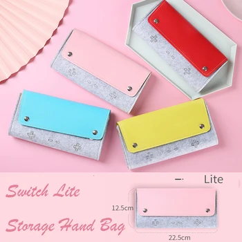 Nintend Switch Lite Case Protective Cover Soft Storage Shoulder Bag For Mini NS Switch Lite 5 Game Cards Slots Handbag Pink Cute
Nintend Switch Lite Case Protective Cover Soft Storage Shoulder Bag For Mini NS Switch Lite 5 Game Cards Slots Handbag Pink Cute