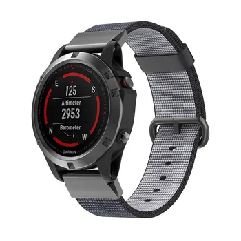 Nylon Strap Replacement Quick Release Easy Fit Watchband for Garmin Fenix 5 Plus Sports SmartWatch Wristbands Accessories
Nylon Strap Replacement Quick Release Easy Fit Watchband for Garmin Fenix 5 Plus Sports SmartWatch Wristbands Accessories