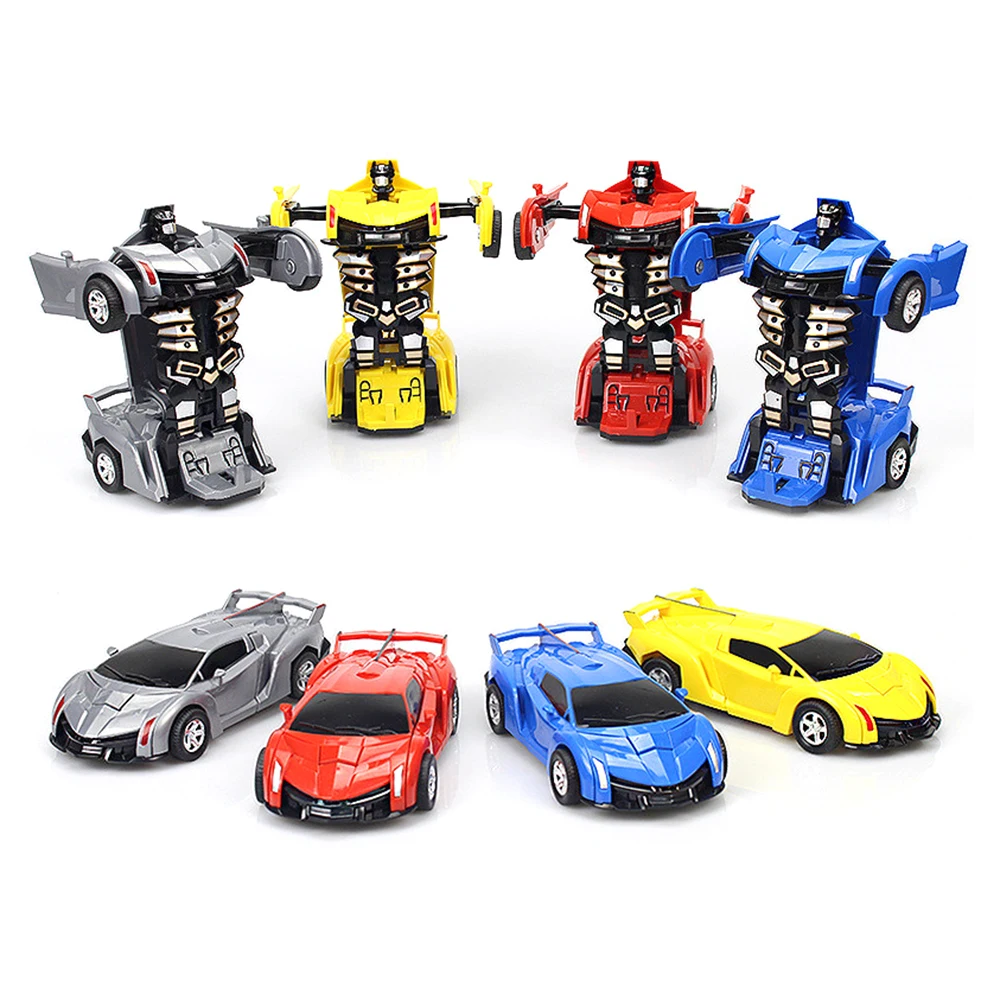 Robot Toys Kids Cars Boys Children Action Figures For Christmas Gifts Collection