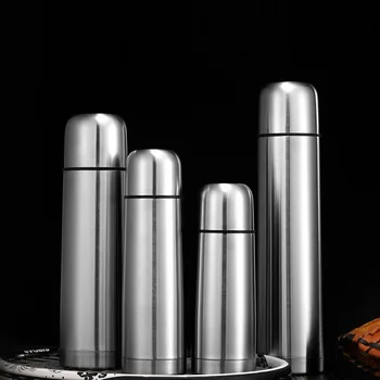 1000Ml Double-Layer Bullet Shape Thermos Stainless Steel Water Bottle Vacuum Flask Drink Bottle Coffee Mug For Travel Cup
1000Ml Double-Layer Bullet Shape Thermos Stainless Steel Water Bottle Vacuum Flask Drink Bottle Coffee Mug For Travel Cup