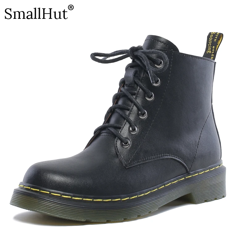 Genuine Cow Leather Martin Boots Women Autumn Winter Woman Square Low Heels Shoes Cross Strap Black Round Toe Ankle Boots E206
Genuine Cow Leather Martin Boots Women Autumn Winter Woman Square Low Heels Shoes Cross Strap Black Round Toe Ankle Boots E206