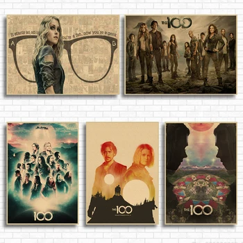 The 100 movie Kraft Paper poster Retro Wall Art Poster Wall Decor For Home Room Cafe Bar painting
The 100 movie Kraft Paper poster Retro Wall Art Poster Wall Decor For Home Room Cafe Bar painting