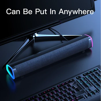 2020 New bluetooth speaker soundbar computer speaker dual speakers desktop audio subwoofer
2020 New bluetooth speaker soundbar computer speaker dual speakers desktop audio subwoofer