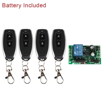 QIACHIP 433Mhz Universal Wireless Remote Control Switch AC 110V 220V 1CH RF Relay Receiver Module + RF 433Mhz Remote Transmitter
QIACHIP 433Mhz Universal Wireless Remote Control Switch AC 110V 220V 1CH RF Relay Receiver Module + RF 433Mhz Remote Transmitter