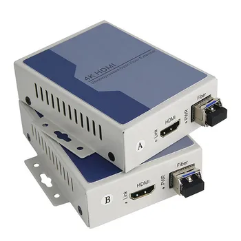 1Pair 4K 3D HDMI to Fiber Optic Converter 1080P HDMI Fiber Optic Video Extender KVM IR USB Loop to HDMI Fiber Transmit
1Pair 4K 3D HDMI to Fiber Optic Converter 1080P HDMI Fiber Optic Video Extender KVM IR USB Loop to HDMI Fiber Transmit