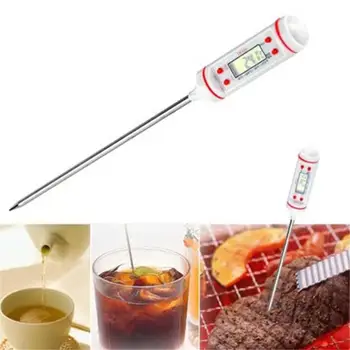 Food Thermometer Digital Kitchen Thermometer Cooking Food Probe BBQ Electronic Oven Thermometer for Meat Water Milk Kitchen Tool
Food Thermometer Digital Kitchen Thermometer Cooking Food Probe BBQ Electronic Oven Thermometer for Meat Water Milk Kitchen Tool
