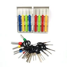 26 pcs Car Plug Circuit Board Wire Harness Terminal Removal Tool Connector Crimp Pin Back Needle Remove Tools
26 pcs Car Plug Circuit Board Wire Harness Terminal Removal Tool Connector Crimp Pin Back Needle Remove Tools