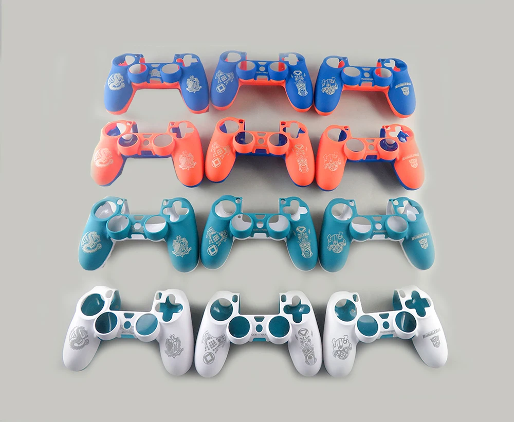 Пластиковый жесткий чехол для Sony Playstation 4 PS4 JDM 010 001 контроллер Корпус резиновая
