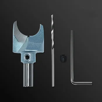 10mm Drill Bits Milling Cutter Router Bit Buddha Beads Ball Cutter Wood Tool 45 Steel 10*28*2mm For Processing Agarwood Mahogany
10mm Drill Bits Milling Cutter Router Bit Buddha Beads Ball Cutter Wood Tool 45 Steel 10*28*2mm For Processing Agarwood Mahogany