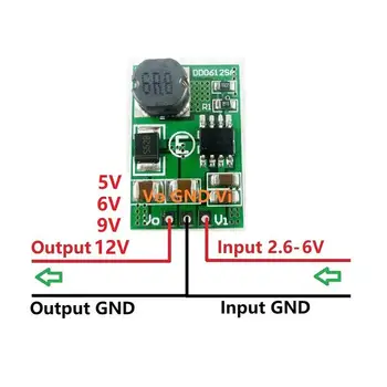3.5A DC-DC Step-up Boost Voltage Converter Module 3V 3.3V 3.7V to 5V 6V 9V 12V Voltage Regulate Power Supply Module Board
3.5A DC-DC Step-up Boost Voltage Converter Module 3V 3.3V 3.7V to 5V 6V 9V 12V Voltage Regulate Power Supply Module Board