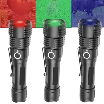 4 Colors Light Flashlight Multi-functional Tactical Hunting Flashlight with Pen Clip Telescopic Zoom Adjustable Focus and Zoom
4 Colors Light Flashlight Multi-functional Tactical Hunting Flashlight with Pen Clip Telescopic Zoom Adjustable Focus and Zoom
