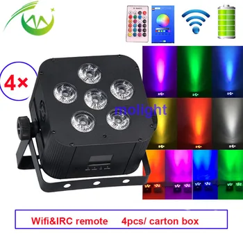 Wireless DMX Battery LED Uplightings with Wifi & IRC remote control 6*18w rgbwa uv 6in1 LED Par Can Disco Wedding Uplights
Wireless DMX Battery LED Uplightings with Wifi & IRC remote control 6*18w rgbwa uv 6in1 LED Par Can Disco Wedding Uplights