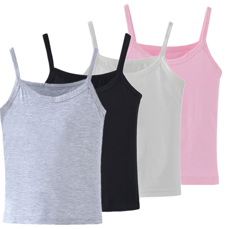 2020 New Summer Kids Underwear Modal Girls Tanks Tops Pure Color Vest Children Camisole Tee Undershirt 2-12 Years
2020 New Summer Kids Underwear Modal Girls Tanks Tops Pure Color Vest Children Camisole Tee Undershirt 2-12 Years