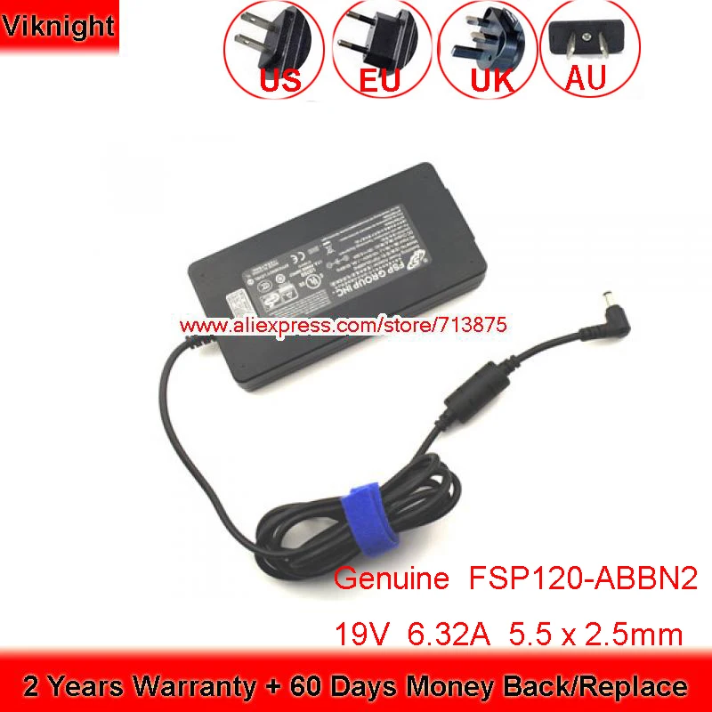 Genuine FSP 19V 6.32A FSP120-ABBN2 FSP120-AB 150W AC Adapter for INTEL NUC6I7KYK Power Supply
Genuine FSP 19V 6.32A FSP120-ABBN2 FSP120-AB 150W AC Adapter for INTEL NUC6I7KYK Power Supply