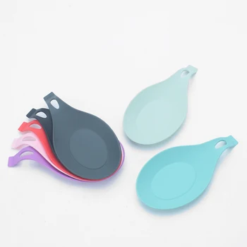 Tray Spoon Pad Heat Resistant Placemat Pure Color Kitchen Tool 1Pcs Multi Purpose Food Grade Silicone Spoon Rests
Tray Spoon Pad Heat Resistant Placemat Pure Color Kitchen Tool 1Pcs Multi Purpose Food Grade Silicone Spoon Rests