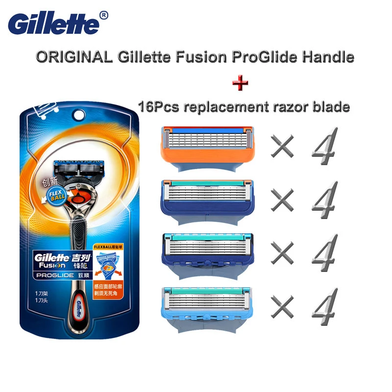 Men Razor Handle Original Gillette Fusion Proglide Shaving Holder With Replacement Razor Blades For Manual Safety Shaving
Men Razor Handle Original Gillette Fusion Proglide Shaving Holder With Replacement Razor Blades For Manual Safety Shaving
