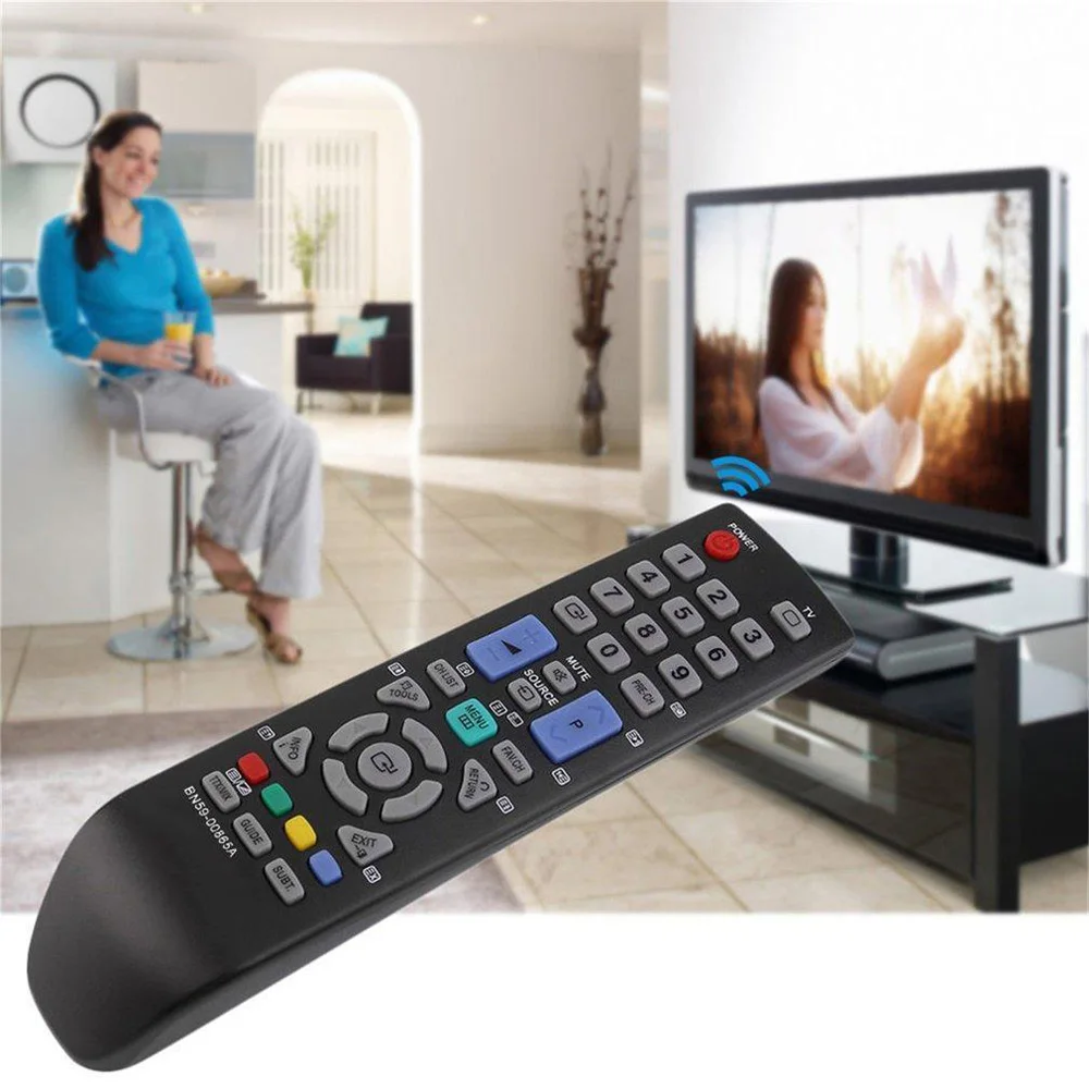 For Samsung TV Remote Control BN59-00865A Replacement AA59-00496A Black Silicone Keys Practical Electronics
For Samsung TV Remote Control BN59-00865A Replacement AA59-00496A Black Silicone Keys Practical Electronics