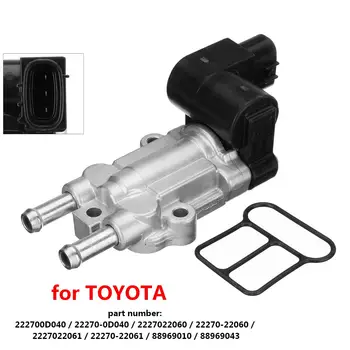 Idle Air Control Valve IACV with Gasket for Toyota for Matrix Corolla for Pontiac Vibe 1.8 222700D040 22270-0D040 2227022060
Idle Air Control Valve IACV with Gasket for Toyota for Matrix Corolla for Pontiac Vibe 1.8 222700D040 22270-0D040 2227022060