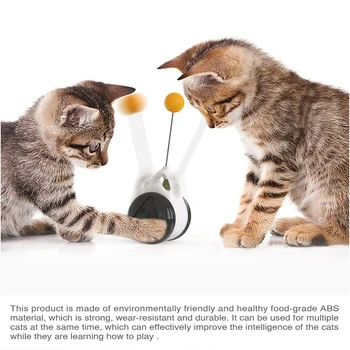 Smart Pet Cat Dog Toy With Wheels Cat TrainingToys Puzzle Nteractive Toy Automatic Irregular Rotating Cat Toy Funny Pet Supplies
Smart Pet Cat Dog Toy With Wheels Cat TrainingToys Puzzle Nteractive Toy Automatic Irregular Rotating Cat Toy Funny Pet Supplies