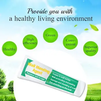 Valid Mould Proof Wall Mending Agent Wall Repair Cream Wall Crack Nail Repair Quick-drying Patch Restore With Free Scraper
Valid Mould Proof Wall Mending Agent Wall Repair Cream Wall Crack Nail Repair Quick-drying Patch Restore With Free Scraper