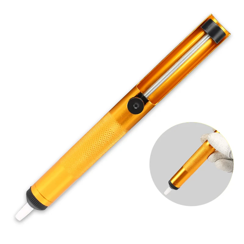 Mechanic Desoldering Pump Solder Sucker Pen Electronic Welding Tool Suction Pump for Soldering Cleaning Tools
Mechanic Desoldering Pump Solder Sucker Pen Electronic Welding Tool Suction Pump for Soldering Cleaning Tools