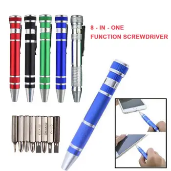 Pen Precision Screwdriver Screwdriver Set Multiple Colour Alloy Computer Repair Cell Phone 8 in 1 Portable Practical Turn Screw
Pen Precision Screwdriver Screwdriver Set Multiple Colour Alloy Computer Repair Cell Phone 8 in 1 Portable Practical Turn Screw