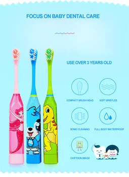 Brush Heads Electric Teeth Brush For Kids with 2pcs Children Cartoon Pattern r Double-sided Clean Replace Head
Brush Heads Electric Teeth Brush For Kids with 2pcs Children Cartoon Pattern r Double-sided Clean Replace Head