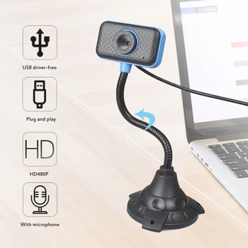 USB 480P Webcam With Built-in Noise Reduction Microphone Night Function Video Web Camera LED For Laptop Notebook PC
USB 480P Webcam With Built-in Noise Reduction Microphone Night Function Video Web Camera LED For Laptop Notebook PC