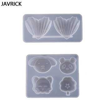 DIY Crystal Epoxy Mold Dog Panda Cat Shape UV Resin Mould Creative Decoration Silicone Molds Pendant Ornament Making
DIY Crystal Epoxy Mold Dog Panda Cat Shape UV Resin Mould Creative Decoration Silicone Molds Pendant Ornament Making