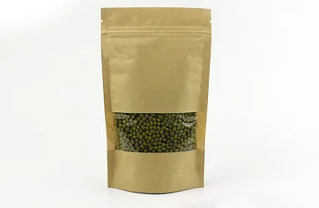 22*31+5 10pcs brown self zip lock kraft paper bags with window for gifts sweets and candy food tea jewelry retail package paper 
22*31+5 10pcs brown self zip lock kraft paper bags with window for gifts sweets and candy food tea jewelry retail package paper