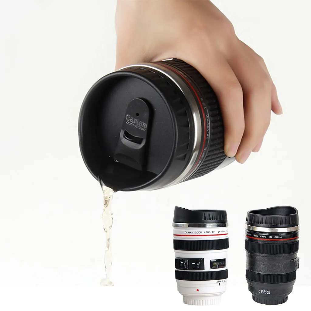 Creative Camera Lens Mug Fashion SLR Camera Lens Coffee Cup Milk Cup 400ml Large Capacity Water Cup Portable and Practical
Creative Camera Lens Mug Fashion SLR Camera Lens Coffee Cup Milk Cup 400ml Large Capacity Water Cup Portable and Practical