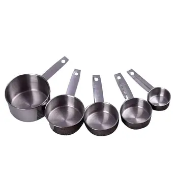 5Pcs Stainless Steel Measuring Spoons Cup Kitchen Cooking Baking Measuring Spoons Measuring Scoop with Scale cuchara medidora
5Pcs Stainless Steel Measuring Spoons Cup Kitchen Cooking Baking Measuring Spoons Measuring Scoop with Scale cuchara medidora