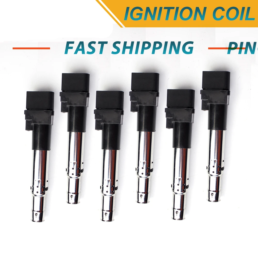 6PCS Ignition Coil For Audi Porsche VW Eos Golf R32 Touareg 3.6L V6 UF531 50233 5C1465 C1466 022905715 Engine Actuator Motor
6PCS Ignition Coil For Audi Porsche VW Eos Golf R32 Touareg 3.6L V6 UF531 50233 5C1465 C1466 022905715 Engine Actuator Motor